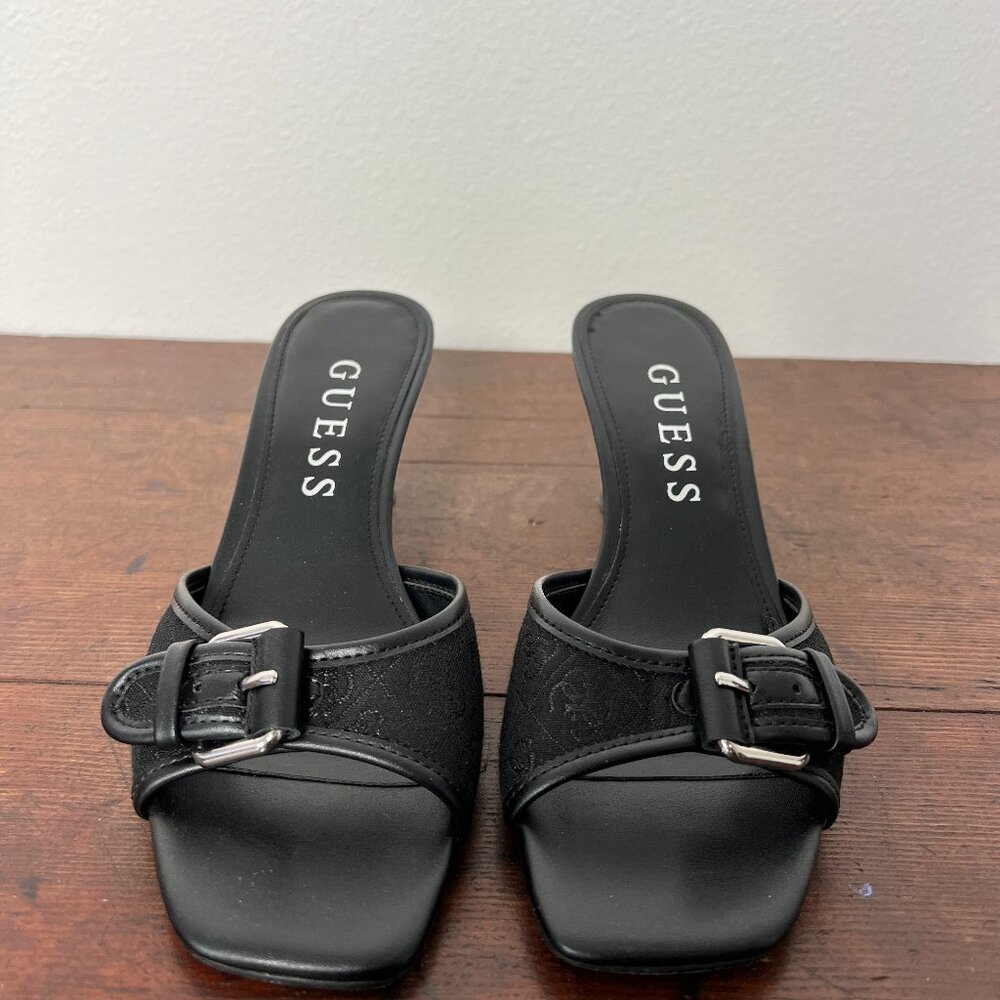 GUESS Women's Dista Heeled Slip-On Shoe - Size 9